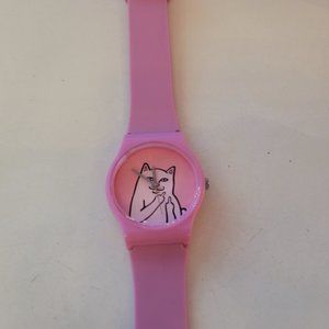 RIPNDIP Lord Nermal Watch Pink